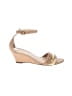 Loeffler Randall Pink Tan Wedges Size 7 - photo 1