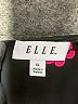 Elle 100% Polyester Floral Black 3/4 Sleeve Blouse Size XL - photo 7