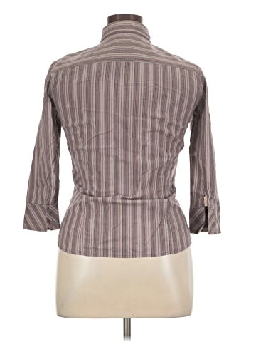 Express 3/4 Sleeve Button-Down Shirt (view 2)