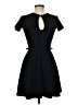 rue21 Solid Black Casual Dress Size M - photo 2