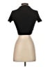 Zara Black Short Sleeve Turtleneck Size S - photo 2