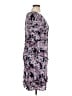 Connected Apparel 100% Polyester Paisley Purple Casual Dress Size 14 (petite) - photo 4