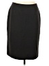Hillard & Hanson Solid Black Formal Skirt Size 6 - photo 1