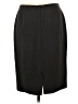 Hillard & Hanson Solid Black Formal Skirt Size 6 - photo 2