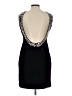 SHULAMI 100% Polyester Black Cocktail Dress Size L - photo 2