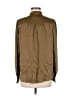 Amour Vert 100% Polyester Brown Long Sleeve Blouse Size M - photo 2