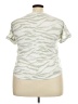 Como Vintage Silver Short Sleeve Top Size XXL - photo 2