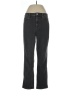 Lands' End Chevron-herringbone Black Jeans Size 12 - photo 1