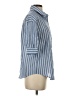 Shein Stripes Blue 3/4 Sleeve Blouse Size XS - photo 4