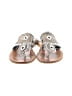 Jack Rogers Silver Flip Flops Size 6 - photo 2