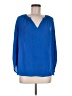 Kobi Halperin Blue Long Sleeve Blouse Size M (estimated) - photo 1