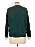 Boden 100% Cotton Color Block Green Pullover Sweater Size L - photo 2