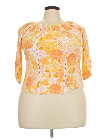 Adrienne Vittadini 3/4 Sleeve Blouse (view 1)