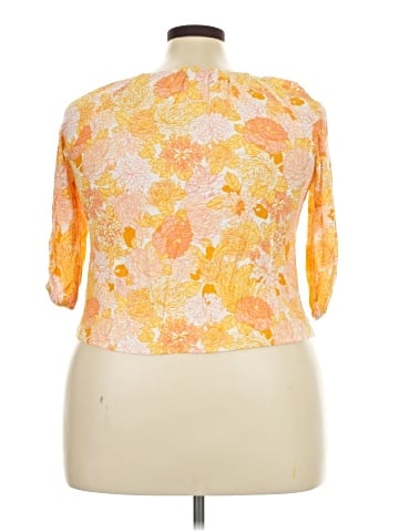 Adrienne Vittadini 3/4 Sleeve Blouse (view 2)