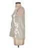 J.Crew Collection 100% Polyester Silver Sleeveless Top Size XS - photo 5