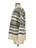 Velvet by Graham & Spencer Chevron-herringbone Ivory Pullover Sweater Size S - photo 6