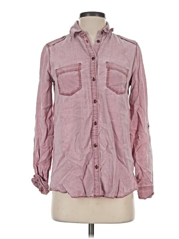 Express Long Sleeve Button-Down Shirt (view 1)