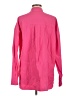 Double Zero 100% Cotton Pink Long Sleeve Button-Down Shirt Size M - photo 2