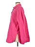 Double Zero 100% Cotton Pink Long Sleeve Button-Down Shirt Size M - photo 5