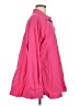 Double Zero 100% Cotton Pink Long Sleeve Button-Down Shirt Size M - photo 4