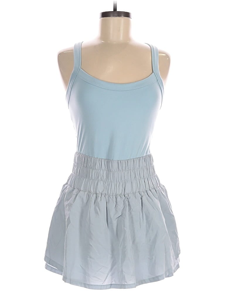 Pre-owned Fp Movement Romper In Blue