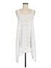J Valdi Chevron-herringbone White Casual Dress Size M - photo 1