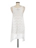 J Valdi Chevron-herringbone White Casual Dress Size M - photo 2