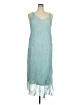R&M Richards 100% Polyester Teal Cocktail Dress Size 14 - photo 1