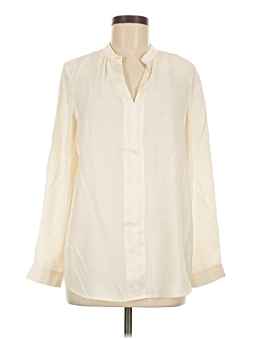 J.Jill Long Sleeve Silk Top (view 1)