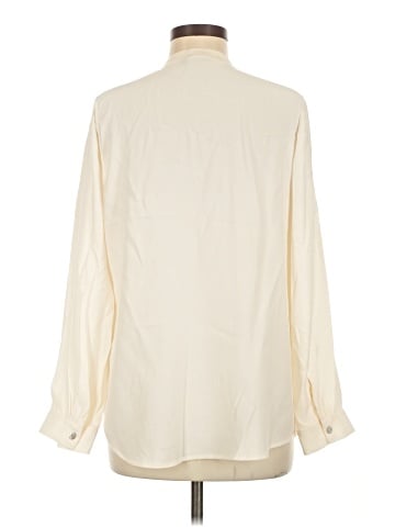 J.Jill Long Sleeve Silk Top (view 2)