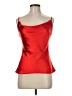 Audrey 3+1 100% Polyester Red Tank Top Size M - photo 1