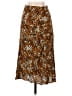 Maje 100% Viscose Animal Print Brown Tan Casual Skirt Size EU (FR) 34 / US 2 - photo 1