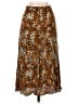 Maje 100% Viscose Animal Print Brown Tan Casual Skirt Size EU (FR) 34 / US 2 - photo 2
