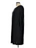 Mittoshop Solid Black Casual Dress Size L - photo 5