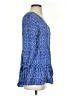 Maeve Blue 3/4 Sleeve Blouse Size S - photo 4