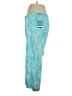 IZOD 100% Cotton Paisley Teal Casual Pants Size 16 - photo 5