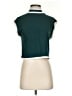 Calia Color Block Teal Short Sleeve Top Size S - photo 1