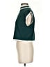 Calia Color Block Teal Short Sleeve Top Size S - photo 5