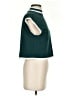 Calia Color Block Teal Short Sleeve Top Size S - photo 4