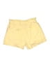 BCBGMAXAZRIA Solid Yellow Shorts Size M - photo 2