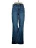 Ann Taylor LOFT Chevron-herringbone Blue Jeans Size 14 - photo 1