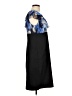 AGB 100% Polyester Graphic Black Cocktail Dress Size 12 - photo 4