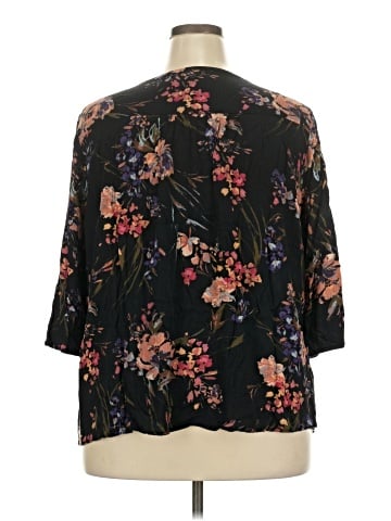 Skies Are Blue 3/4 Sleeve Blouse (view 2)