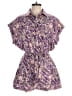 Chufy 100% Cotton Paisley Purple Romper Size L - photo 1