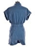 Ellison 100% Cotton Solid Blue Romper Size L - photo 2