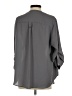 Torrid 100% Polyester Gray 3/4 Sleeve Blouse Size Med (00) - photo 2