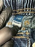 Old Navy 100% Cotton Blue Jeans Size 3-6 mo - photo 3