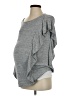 Gap - Maternity Gray 3/4 Sleeve Top Size S - photo 1