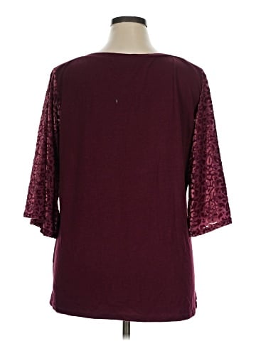Amaryllis 3/4 Sleeve Top (view 2)