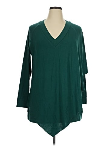 Soft Surroundings 3/4 Sleeve Top (view 1)